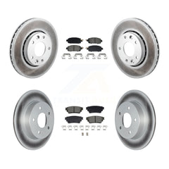 Transit Auto KGS-102548 Disc Brake Kit for 2021-2023 Nissan Kicks - Front and Rear