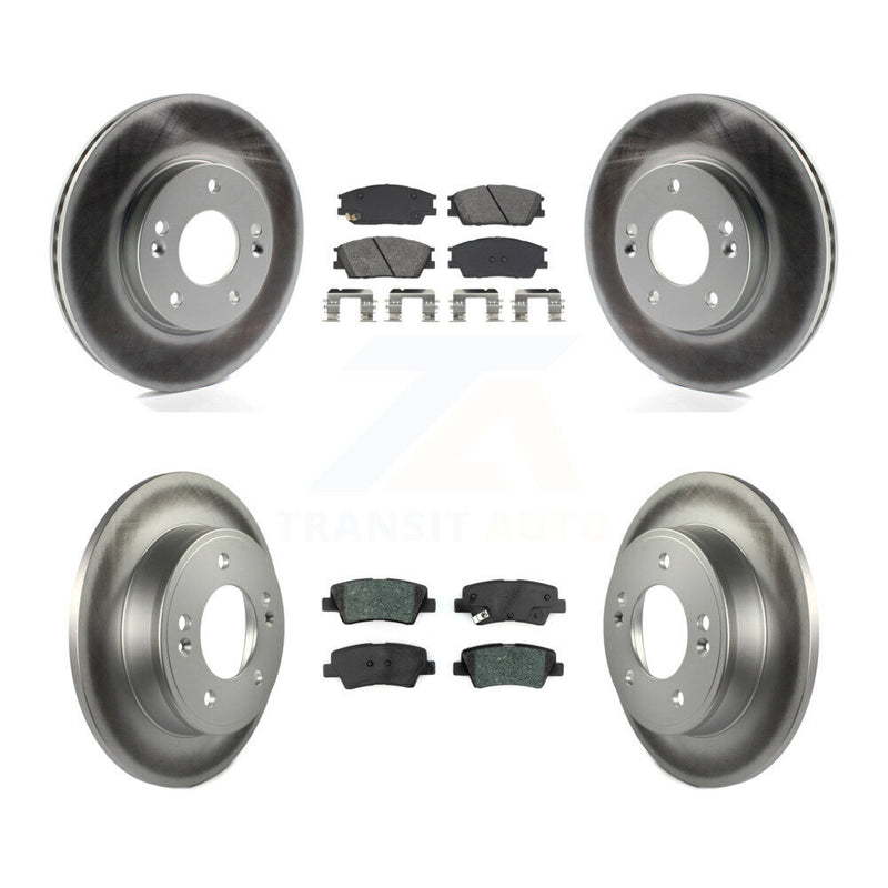 Transit Auto KGS-102551 Disc Brake Kit for 2020-2023 Hyundai Venue, Kia Soul - Front and Rear
