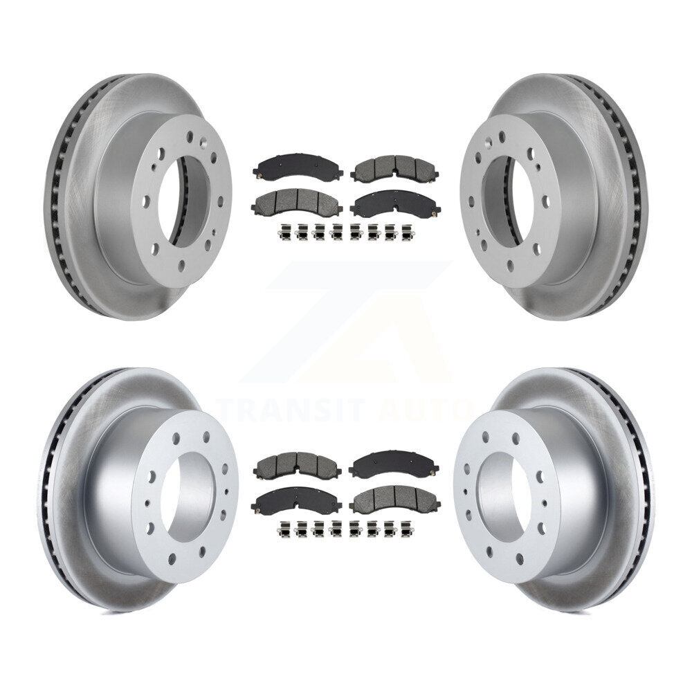 Transit Auto KGS-102552 Disc Brake Kit for 2020-2024 Chevrolet Silverado 2500 HD, Chevrolet Silverado 3500 HD and More - Front and Rear