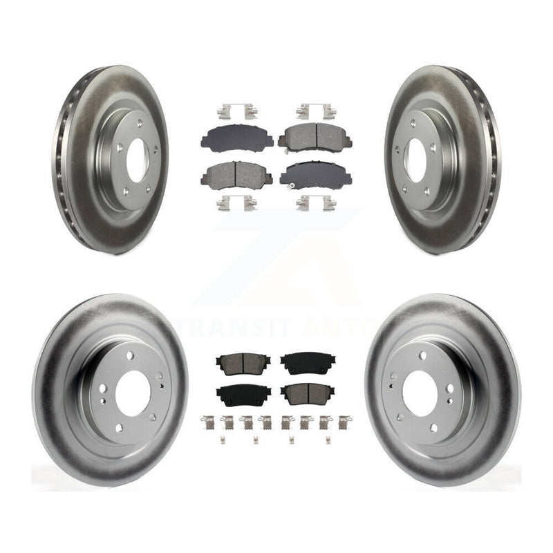 Transit Auto KGS-102553 Disc Brake Kit for 2018-2022 Mitsubishi Eclipse Cross - Front and Rear