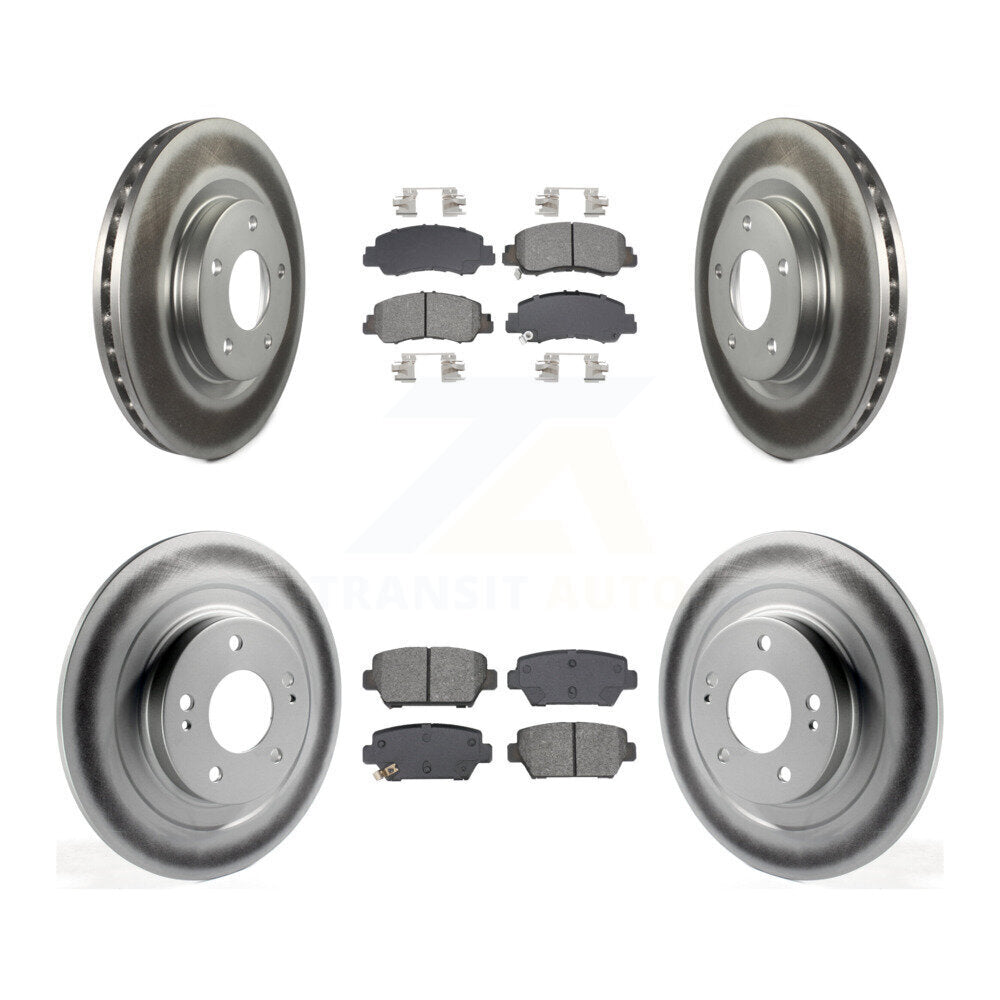 Transit Auto KGS-102554 Disc Brake Kit for 2018-2022 Mitsubishi Eclipse Cross - Front and Rear