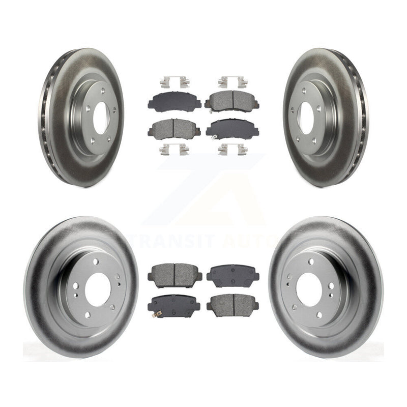 Transit Auto KGS-102554 Disc Brake Kit for 2018-2022 Mitsubishi Eclipse Cross - Front and Rear