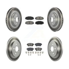 Transit Auto KGS-102557 Disc Brake Kit for 2019 Toyota Corolla - Front and Rear