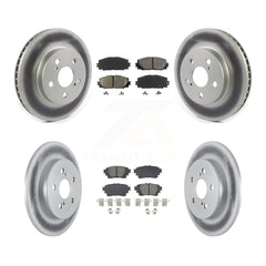 Transit Auto KGS-102559 Disc Brake Kit for 2020-2022 Toyota Corolla - Front and Rear