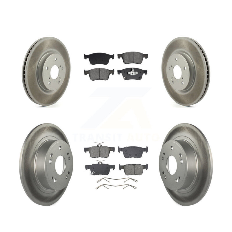 Transit Auto KGS-102560 Disc Brake Kit for 2018-2024 Honda Accord - Front and Rear