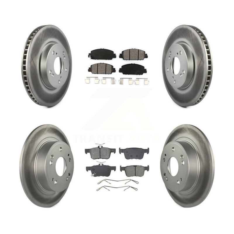 Transit Auto KGS-102561 Disc Brake Kit for 2018-2024 Honda Accord - Front and Rear