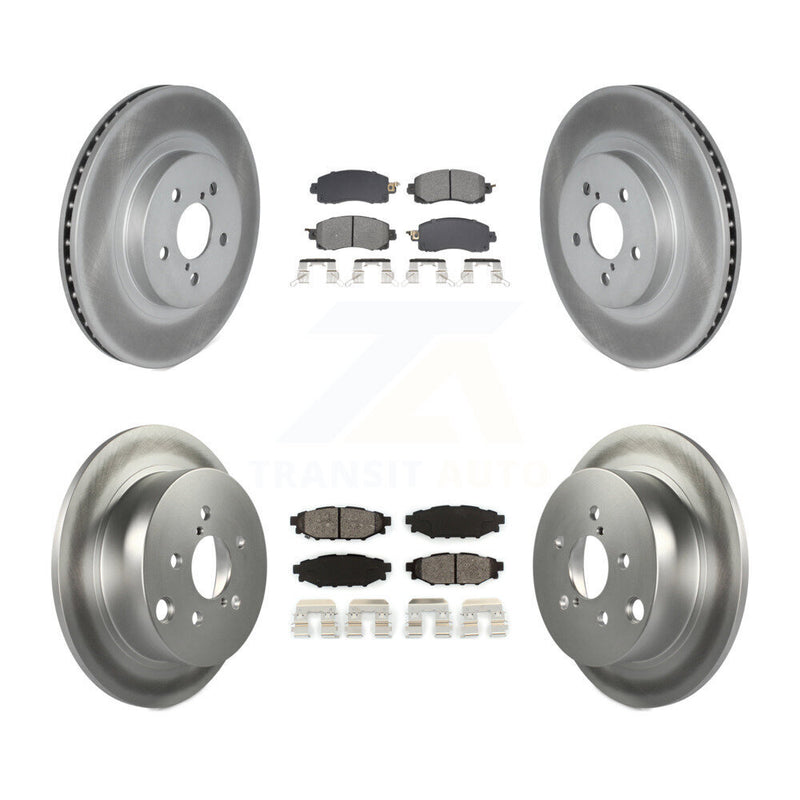 Transit Auto KGS-102562 Disc Brake Kit for 2017-2023 Subaru Crosstrek, Subaru Impreza - Front and Rear