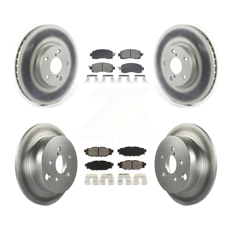 Transit Auto KGS-102563 Disc Brake Kit for 2017-2023 Subaru Impreza - Front and Rear