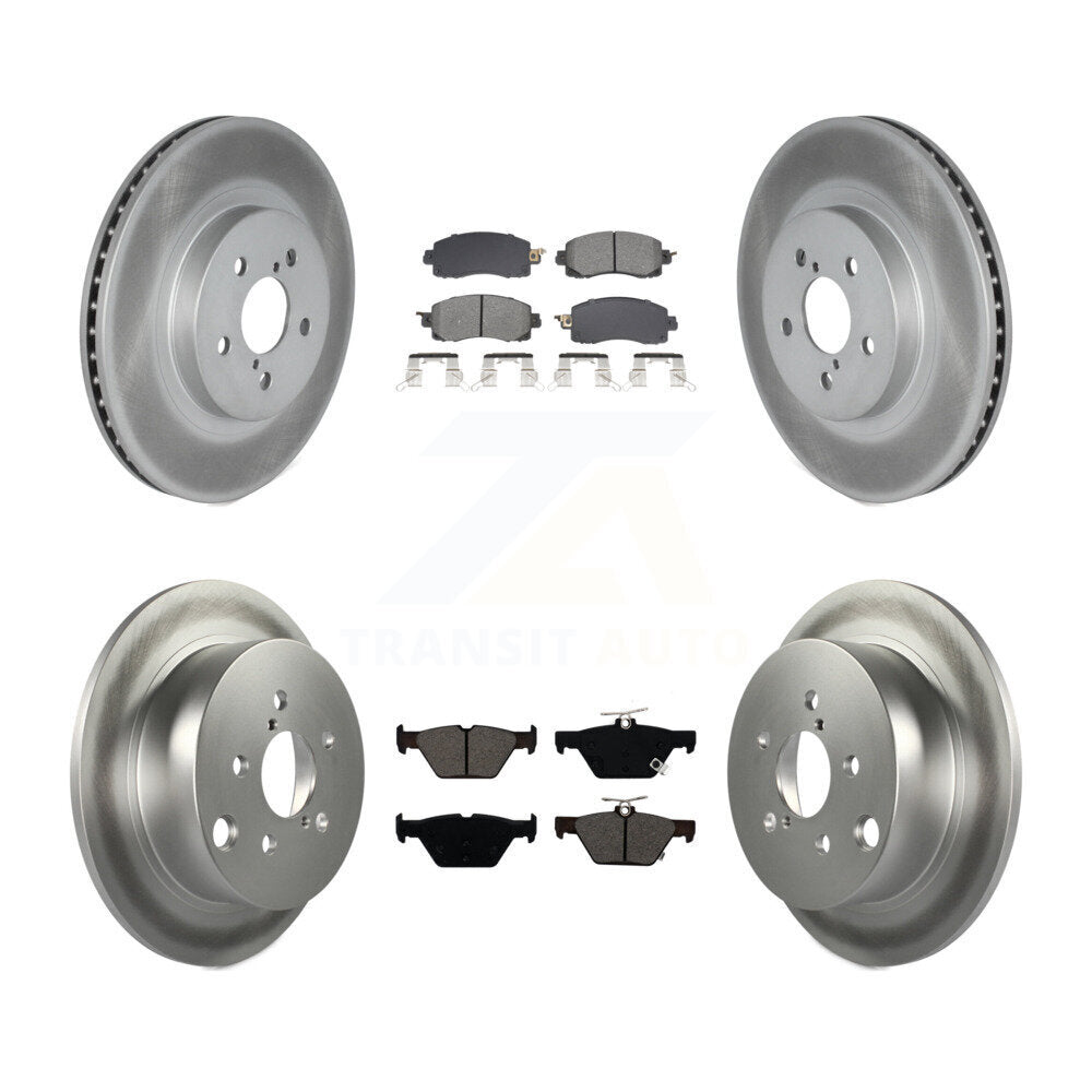 Transit Auto KGS-102564 Disc Brake Kit for 2019-2020 Subaru Crosstrek - Front and Rear