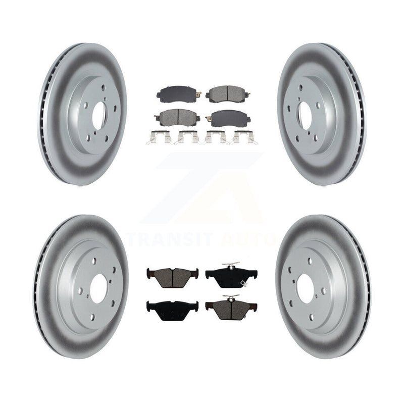Transit Auto KGS-102565 Disc Brake Kit for 2019-2022 Subaru Forester - Front and Rear