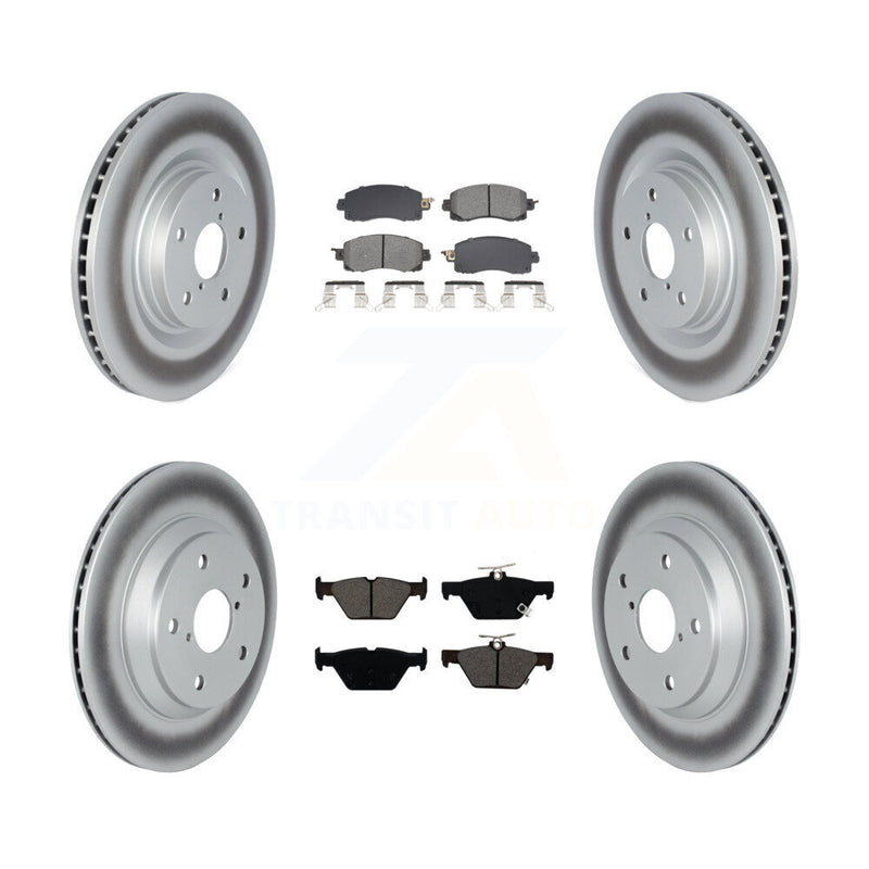 Transit Auto KGS-102566 Disc Brake Kit for 2019-2024 Subaru Crosstrek, Subaru Forester - Front and Rear