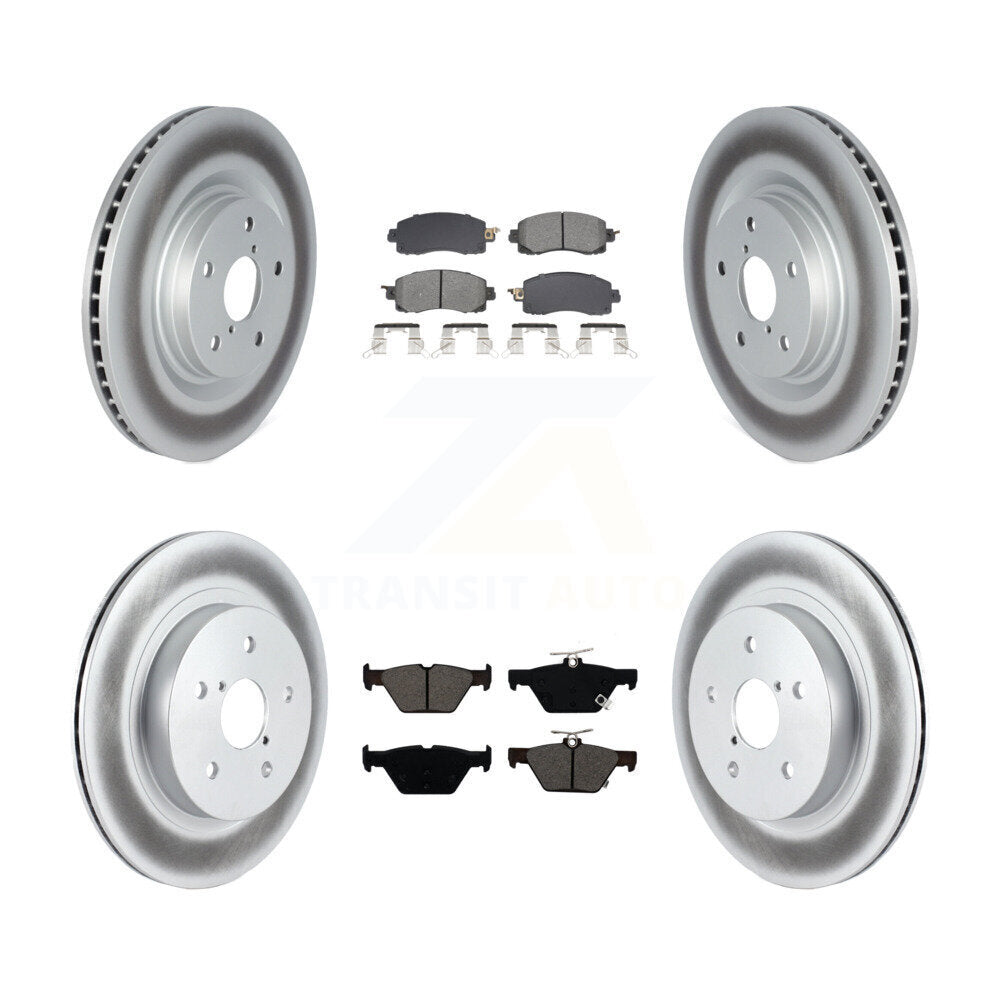 Transit Auto KGS-102567 Disc Brake Kit for 2020-2024 Subaru WRX, Subaru Legacy, Subaru Outback - Front and Rear