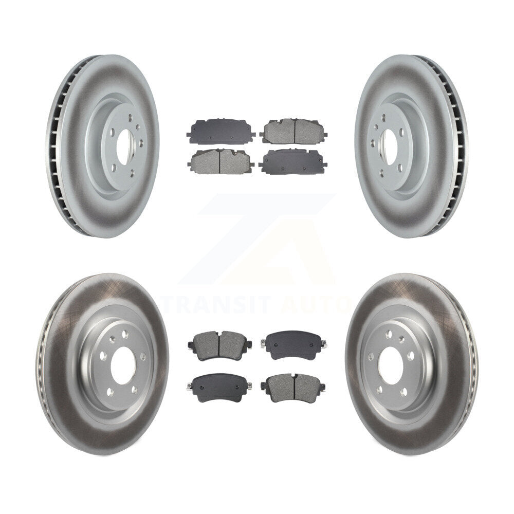 Transit Auto KGS-102568 Disc Brake Kit for 2018-2020 Audi Q5 PHEV, Audi S4 and More - Front and Rear