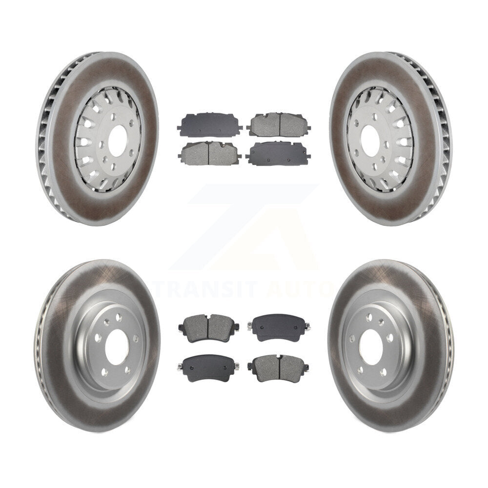 Transit Auto KGS-102569 Disc Brake Kit for 2019-2020 Audi A6 Quattro, Audi A7 Sportback - Front and Rear