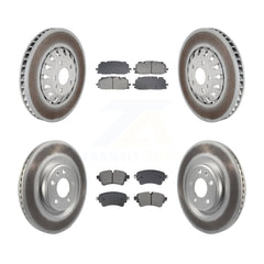 Transit Auto KGS-102569 Disc Brake Kit for 2019-2020 Audi A6 Quattro, Audi A7 Sportback - Front and Rear
