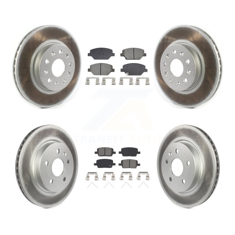 Transit Auto KGS-102570 Disc Brake Kit for 2016-2020 Chevrolet Camaro - Front and Rear