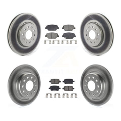 Transit Auto KGS-102571 Disc Brake Kit for 2017-2020 Buick Regal TourX, Chevrolet Equinox and More - Front and Rear