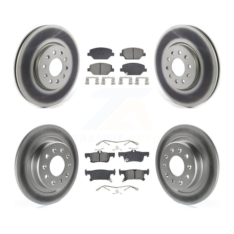 Transit Auto KGS-102572 Disc Brake Kit for 2016-2018 Buick Envision - Front and Rear