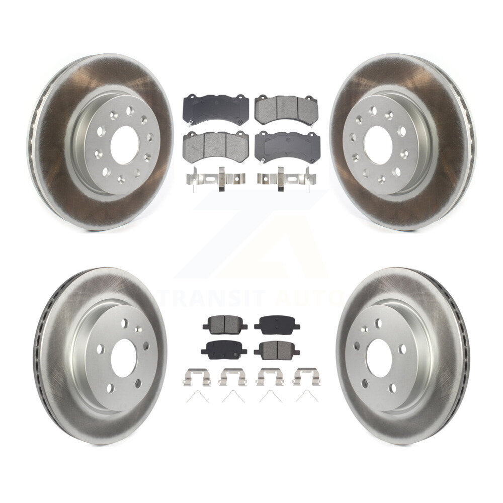 Transit Auto KGS-102573 Disc Brake Kit for 2019-2020 Chevrolet Camaro - Front and Rear