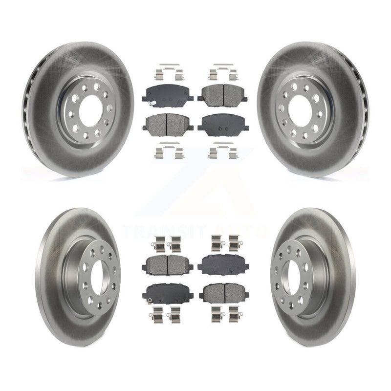 Transit Auto KGS-102575 Disc Brake Kit for 2018-2022 Jeep Compass - Front and Rear