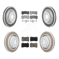 Transit Auto KGS-102579 Disc Brake Kit for 2015-2021 Dodge Charger, Dodge Challenger - Front and Rear