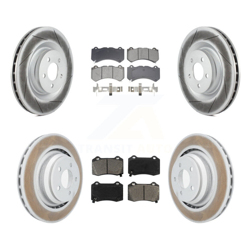 Transit Auto KGS-102579 Disc Brake Kit for 2015-2021 Dodge Charger, Dodge Challenger - Front and Rear