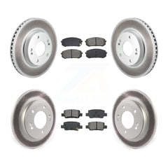 Transit Auto KGS-102588 Disc Brake Kit for 2021-2023 Hyundai Elantra - Front and Rear