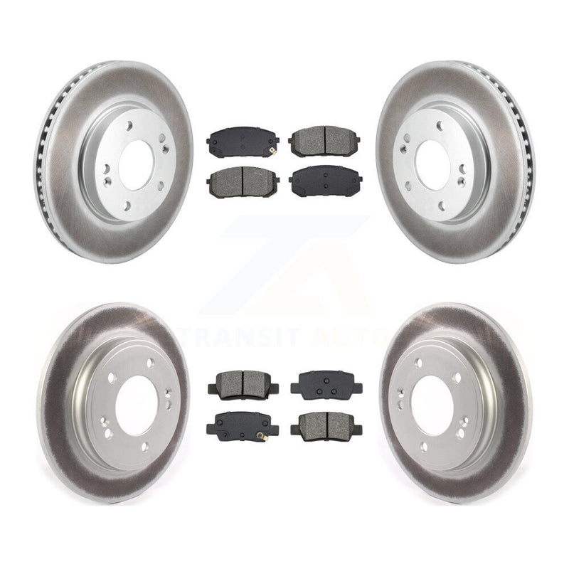 Transit Auto KGS-102588 Disc Brake Kit for 2021-2023 Hyundai Elantra - Front and Rear