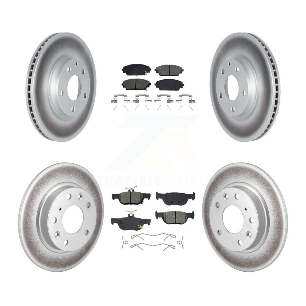 Transit Auto KGS-102589 Disc Brake Kit for 2020-2023 Mazda CX-30 - Front and Rear