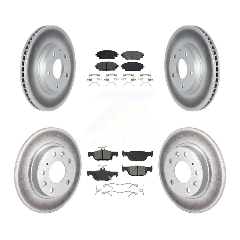 Transit Auto KGS-102589 Disc Brake Kit for 2020-2023 Mazda CX-30 - Front and Rear