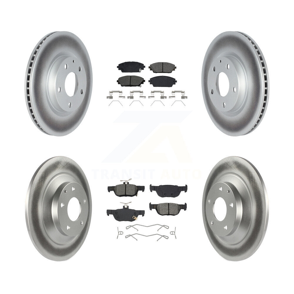 Transit Auto KGS-102590 Disc Brake Kit for 2020-2023 Mazda CX-30 - Front and Rear