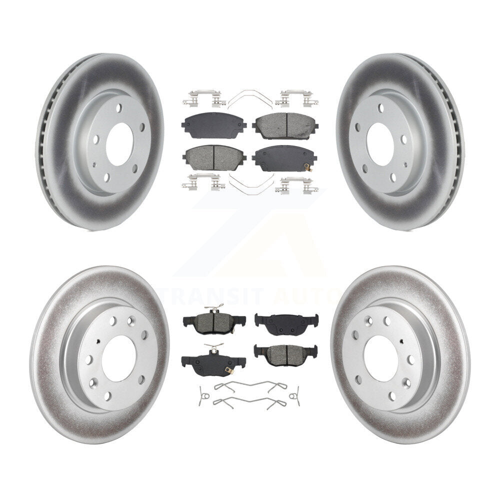 Transit Auto KGS-102592 Disc Brake Kit for 2019-2023 Mazda 3, Mazda 3 Sport - Front and Rear