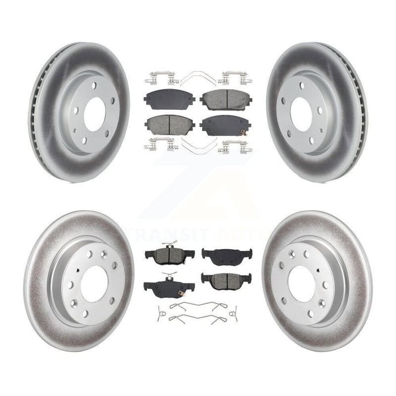 Transit Auto KGS-102592 Disc Brake Kit for 2019-2023 Mazda 3, Mazda 3 Sport - Front and Rear