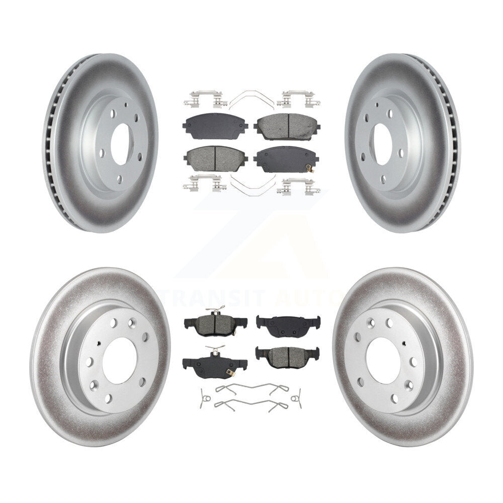 Transit Auto KGS-102593 Disc Brake Kit for 2019-2023 Mazda 3, Mazda 3 Sport - Front and Rear