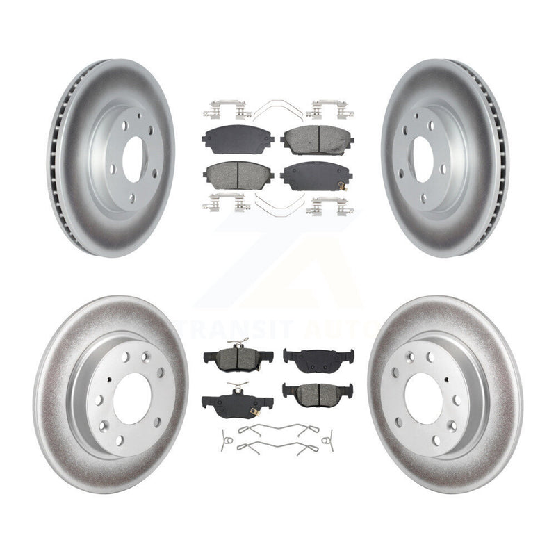 Transit Auto KGS-102593 Disc Brake Kit for 2019-2023 Mazda 3, Mazda 3 Sport - Front and Rear