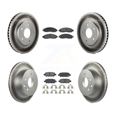Transit Auto KGS-102600 Disc Brake Kit for 2018-2022 Nissan LEAF - Front and Rear