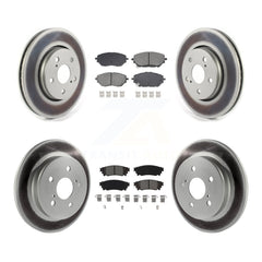 Transit Auto KGS-102601 Disc Brake Kit for 2018 Toyota C-HR - Front and Rear