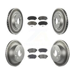 Transit Auto KGS-102604 Disc Brake Kit for 2019 Nissan Rogue Sport - Front and Rear