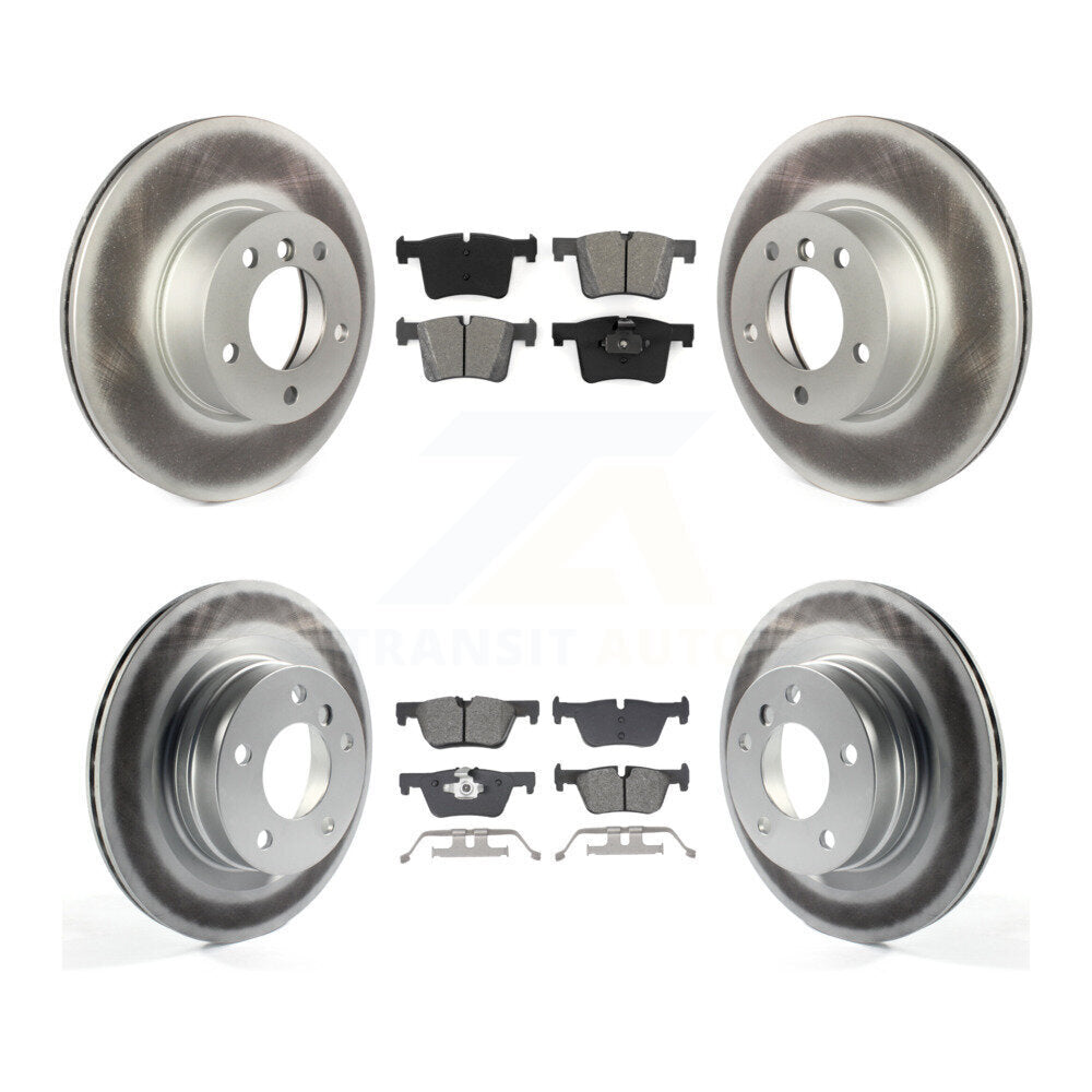 Transit Auto KGS-102609 Disc Brake Kit for 2013-2018 BMW 328d, BMW 320i - Front and Rear