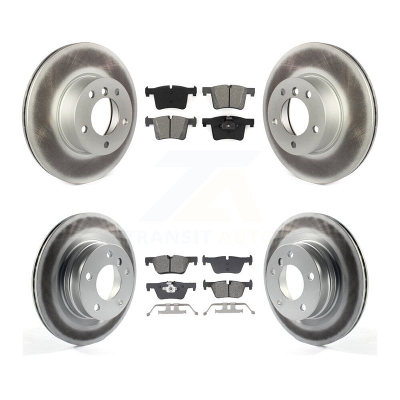 Transit Auto KGS-102609 Disc Brake Kit for 2013-2018 BMW 328d, BMW 320i - Front and Rear