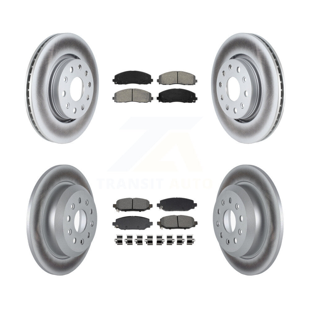Transit Auto KGS-102621 Disc Brake Kit for 2018-2020 Jeep Wrangler - Front and Rear