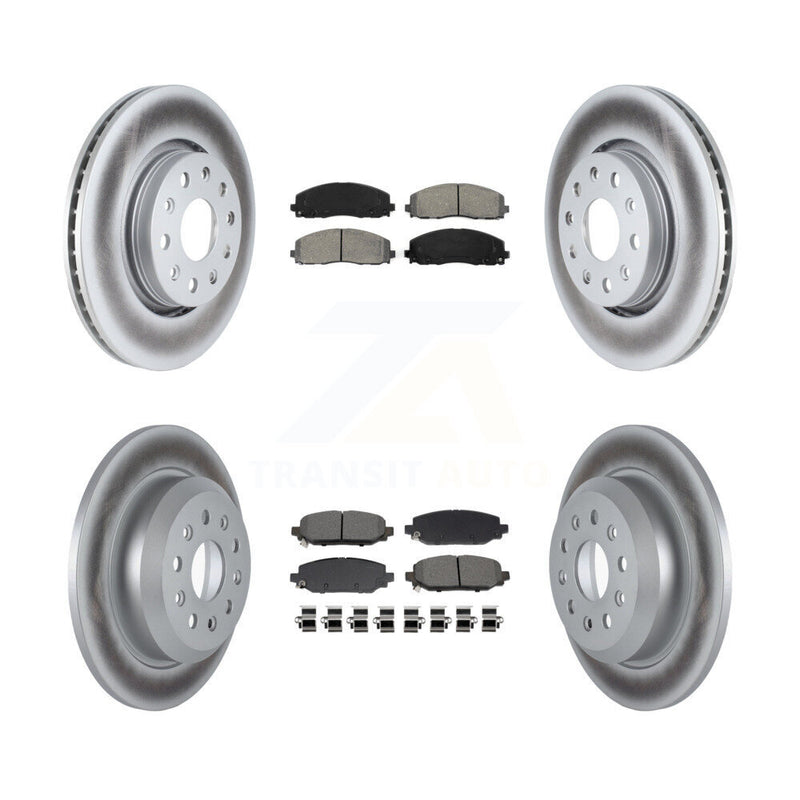 Transit Auto KGS-102621 Disc Brake Kit for 2018-2020 Jeep Wrangler - Front and Rear