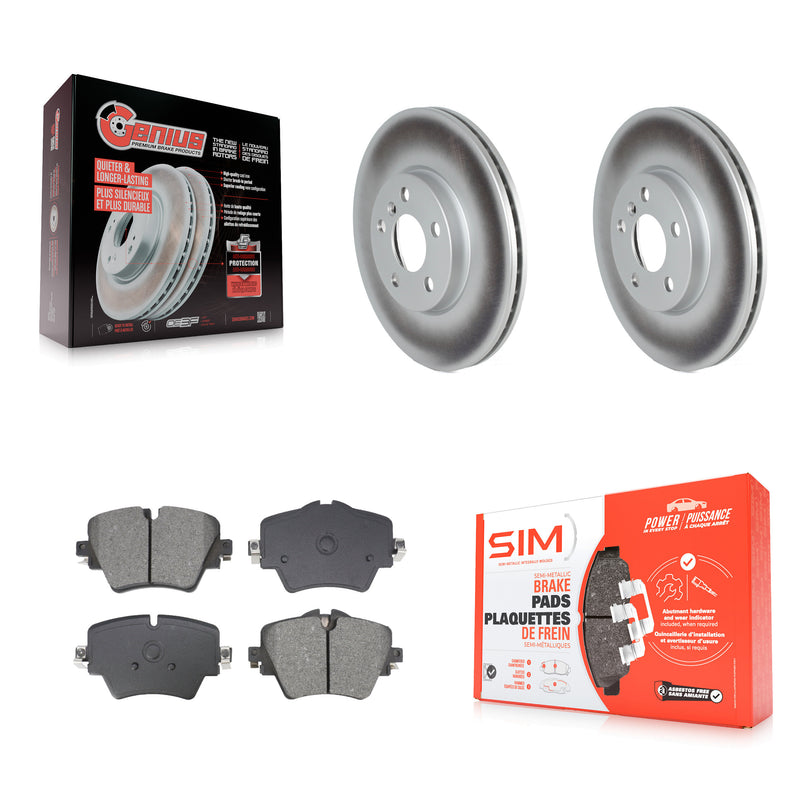 Transit Auto KGS-102624 Disc Brake Kit for 2016-2022 Mini Cooper Countryman, Mini Cooper Clubman - Front