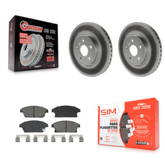 Transit Auto KGS-102633 Disc Brake Kit for 2013-2017 Buick Encore, Chevrolet Trax - Front