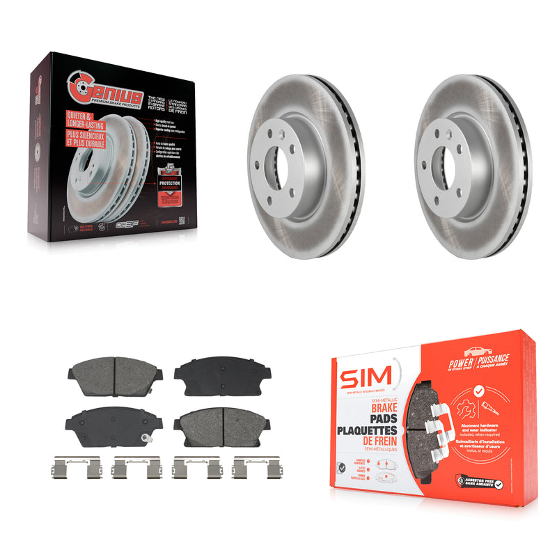 Transit Auto KGS-102634 Disc Brake Kit for 2013-2018 Cadillac ATS - Front