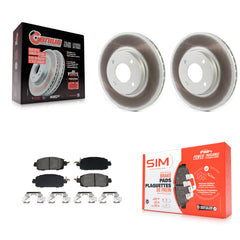 Transit Auto KGS-102643 Disc Brake Kit for 2024 Nissan Sentra - Front