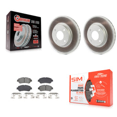 Transit Auto KGS-102644 Disc Brake Kit for 2018-2024 Nissan Kicks, Nissan Versa - Front