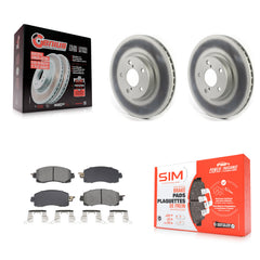 Transit Auto KGS-102652 Disc Brake Kit for 2017-2023 Subaru Impreza - Front