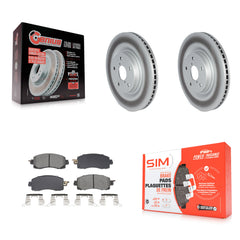 Transit Auto KGS-102654 Disc Brake Kit for 2019-2024 Subaru Crosstrek, Subaru WRX and More - Front