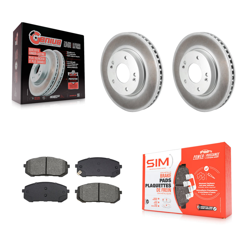 Transit Auto KGS-102671 Disc Brake Kit for 2021-2023 Hyundai Elantra - Front